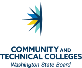 Washington State Board for Community and Technical Colleges color vertical logo